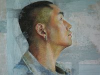 42.2Chen Gong-Self portrait-60cmX60cm